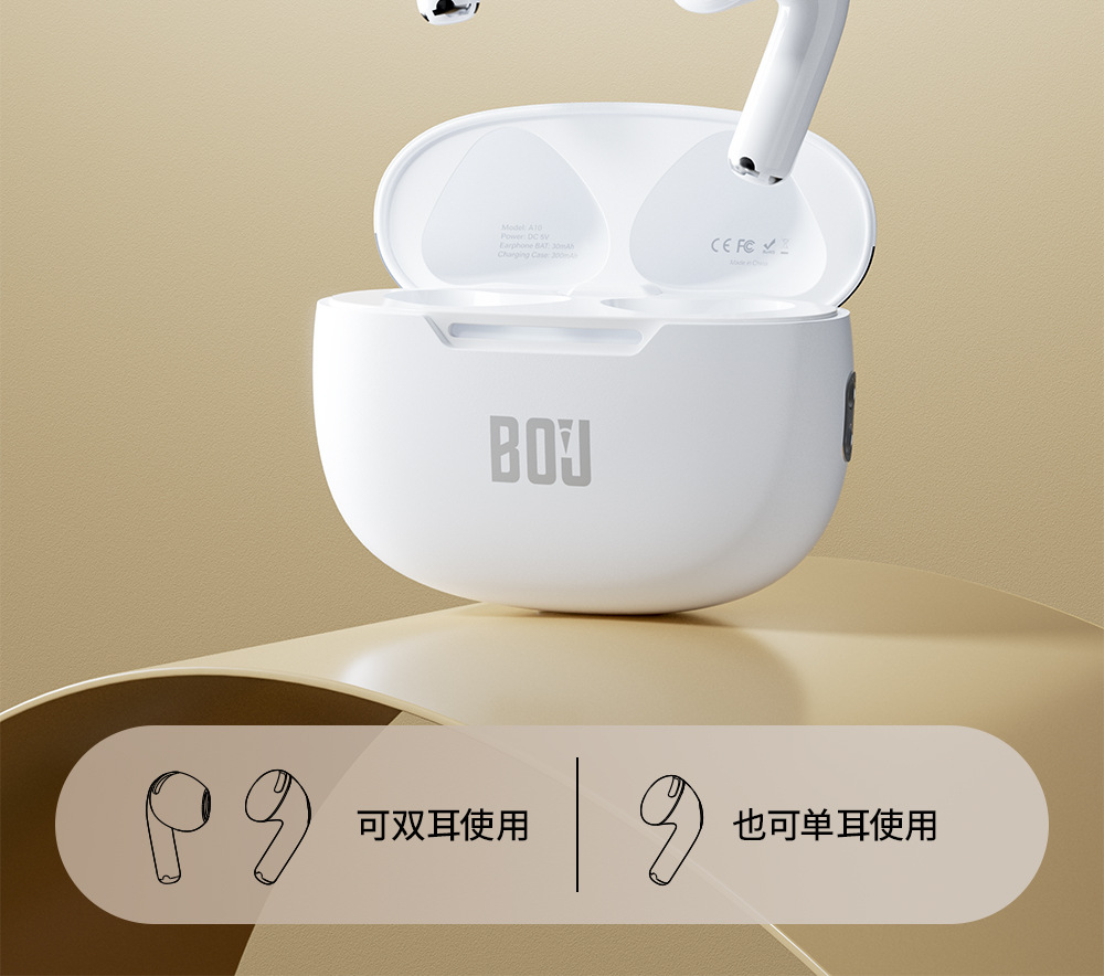 Factory wholesale high-quality Bluetooth headphones 2024 new noise-cancelling Bluetooth headphones long-lasting sports Bluetooth headphones