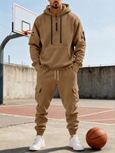 A 20321 Heavy Fleece Hoodie Sweatpants Set ץ����ñ��װ