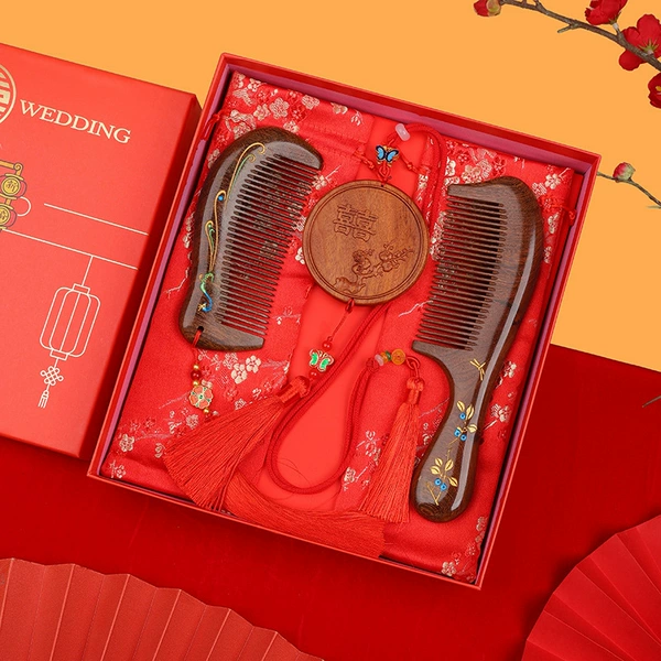 Happy eyebrows (rope mirror) [two combs and one mirror - gift box]