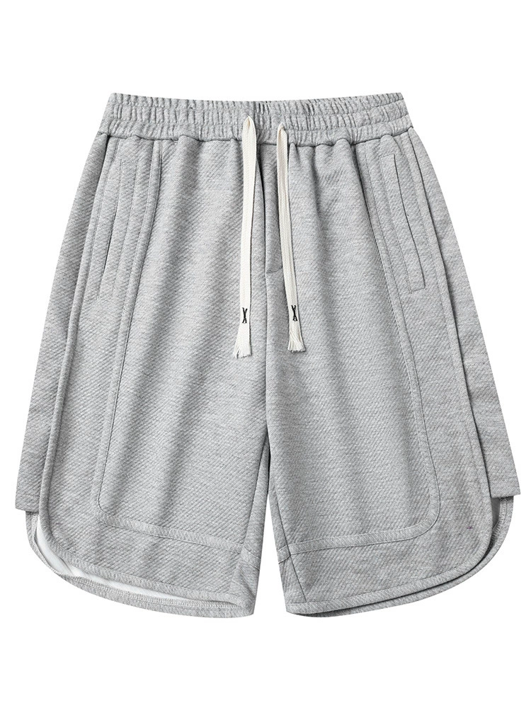 Tide, solid summer shorts, comfortable beach sports trousers, oversize