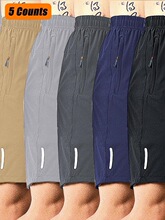 V 70549 Summer Men's Shorts Quick Dry Loose ���z�ٸɶ�ѝ