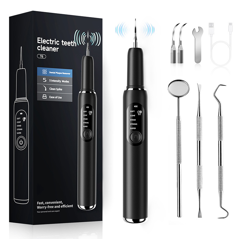 月の曲がりくねった超音波スケーラー家庭用知能超音波洗歯器除歯石個人看護美歯器