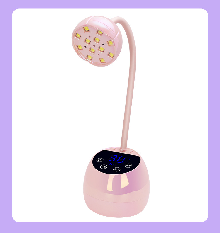 新款感应美甲灯光疗机贴甲片专用蓄电速干指甲凝胶固化灯36W/UV灯