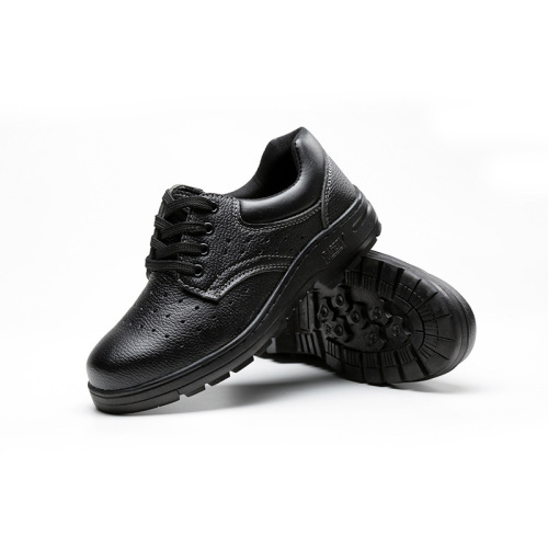 Breathable labor protection shoes for men, anti-smash, anti-puncture, protective steel toe safety shoes, anti-slip, wear-resistant, low-top work shoes