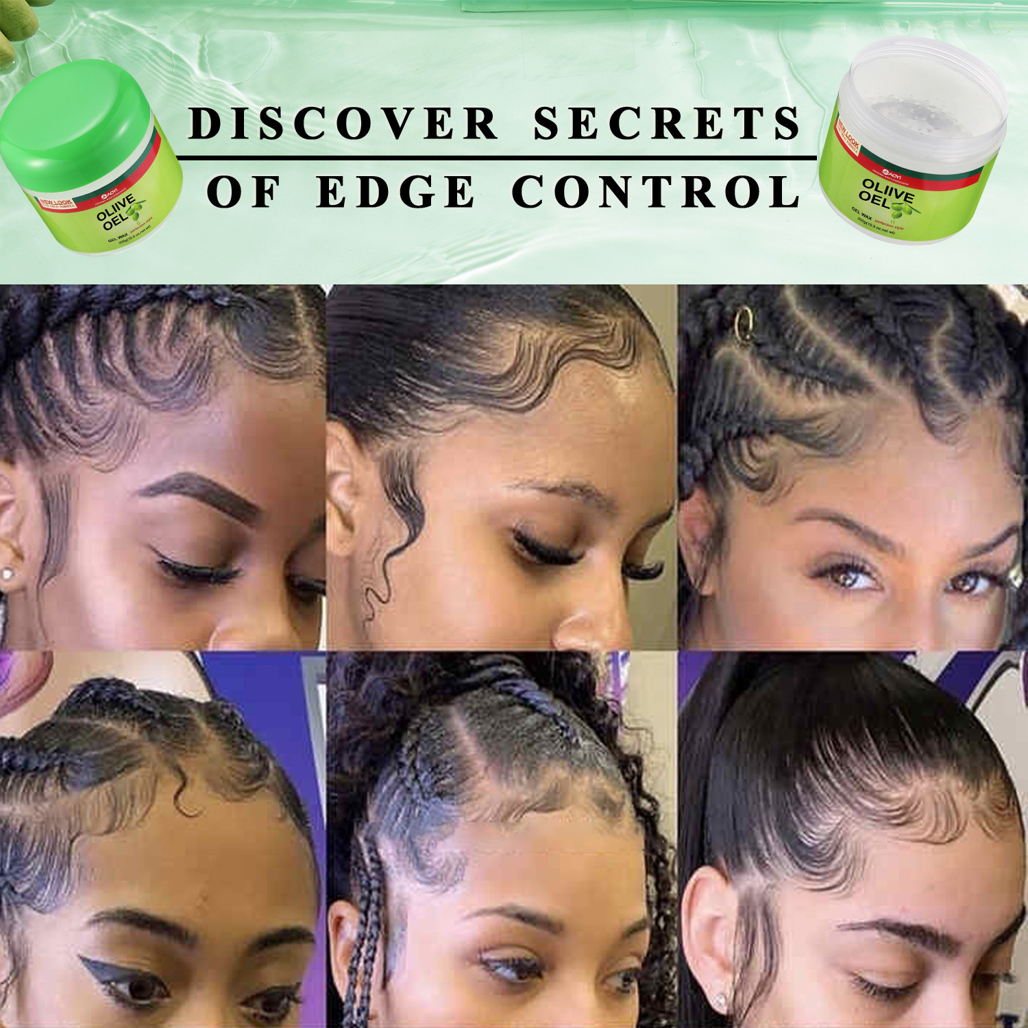 Transfronterizo Ors aceite de oliva para el cabello humectante cortes de pelo especial barro de cabello estilo de cabello permanente cera de cabello suministro directo de fábrica