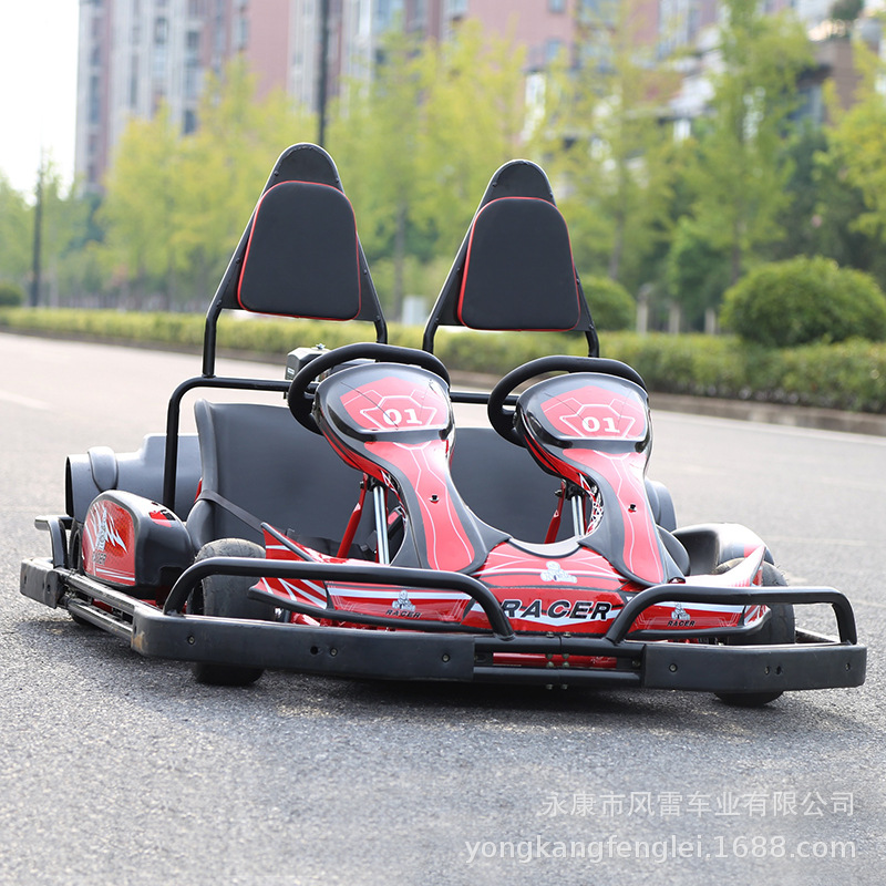 Go-Kart de Pista F1 de Hierro con Transmisión en Cadena para Parque de Atracciones image 5