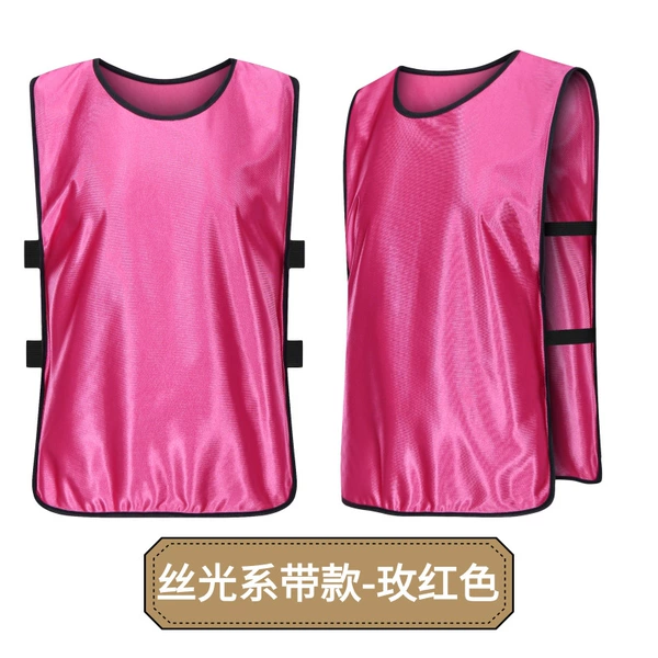 Mercerized lace-up rose red