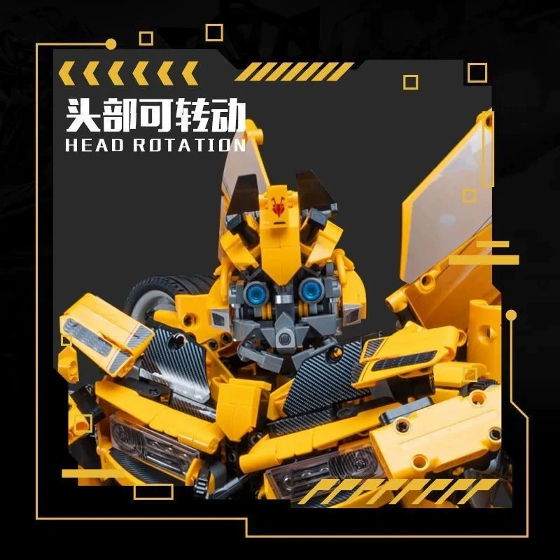 K Lego, Бамблби, трансформер из нержавеющей стали, робот, конструктор, игрушка