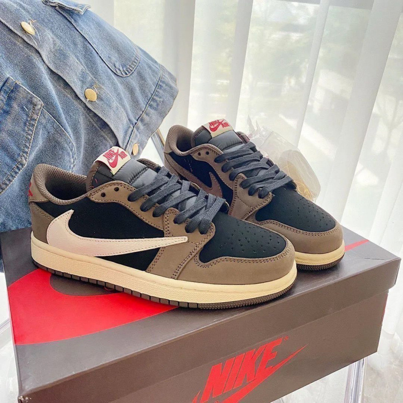 莆田 nk ロートップ aj1 男性と女性のスニーカー ins スポーツシューズバーブグレーと白の多用途カジュアルスポーツスニーカー布|undefined