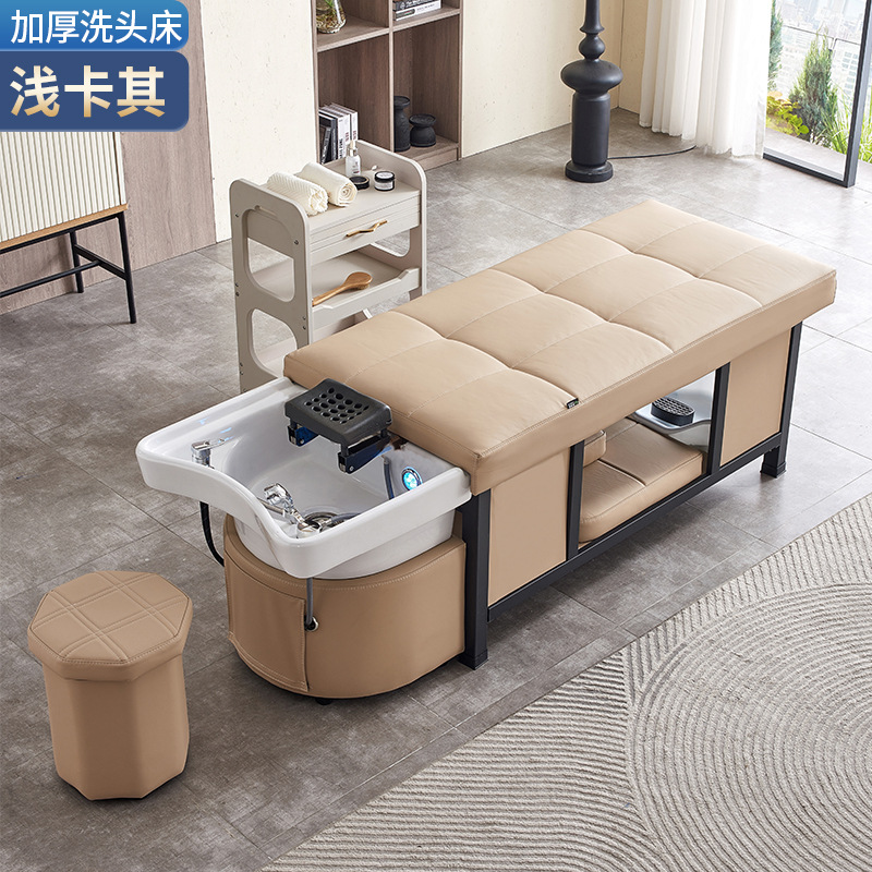 Cerámica cuenca-caqui - cama de lavado de cabeza