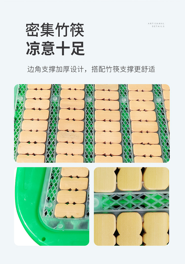 Car seat cushion, forklift seat cushion, truck seat cushion, double-layer plastic massage cushion, thickened insulated ventilated seat cushion