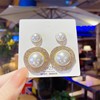 Silver needle, advanced small design earrings, silver 925 sample, internet celebrity, high-quality style, Korean style