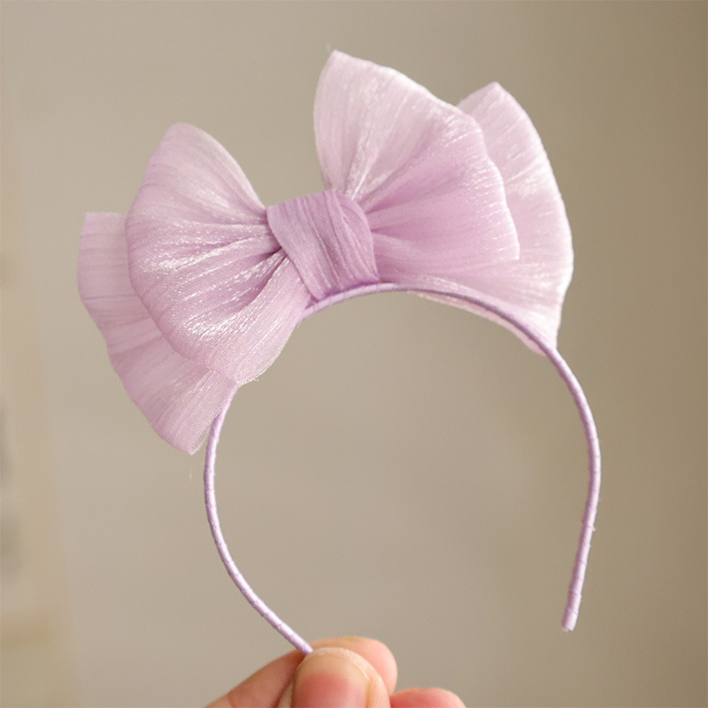 ラブラブ専用 小型ミニヘアフープ かわいい飾り ラブブリボン ヘアピン 頭飾り ヘッドバンド アクセサリー|undefined