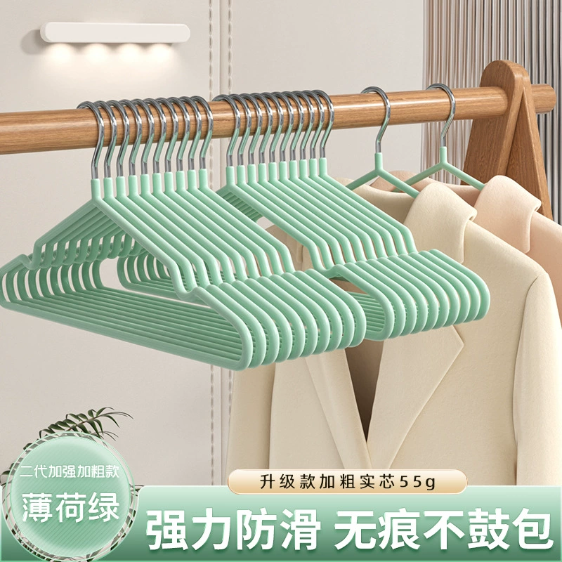 Non-Slip Clothes Hanger, Thickened Durable Design, Kids & Adult Sizes (28–70 cm/40–70 g)