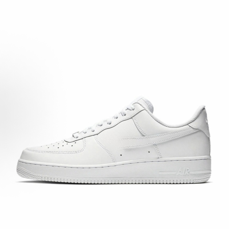 Chunyuan Air Force No. 1 Putian zapatos blancos clásicos bajos, zapatos de skate casuales, zapatos deportivos blancos.
