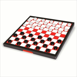 Magnetic Chess Medium Checkers Magnetic Foldable Chessboard Children's Educational Toys Magnet Chess Primary School Game