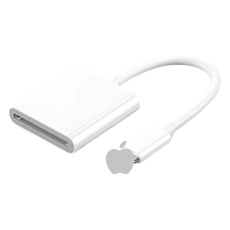 Aplicable al lector de tarjetas de Apple, teléfono móvil, tableta, memoria, tarjeta TF, cámara, lector de tarjetas de alta velocidad, cable adaptador de otg todo en uno