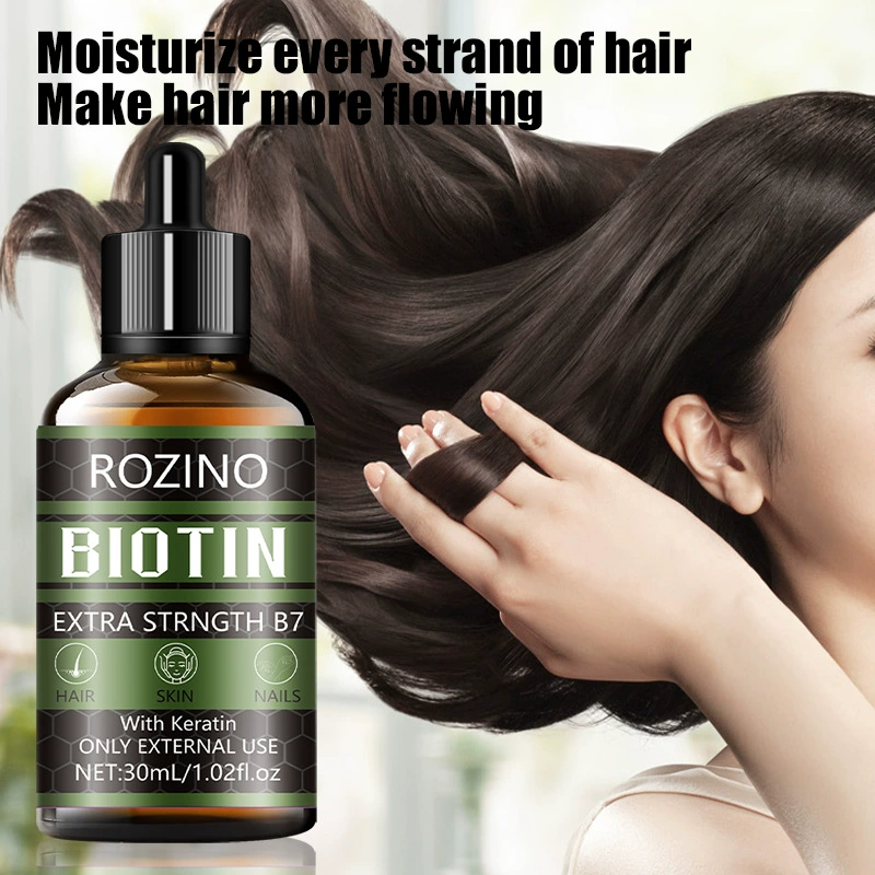 Трансграничное спот полностью английское эфирное масло для ухода за волосами биотина