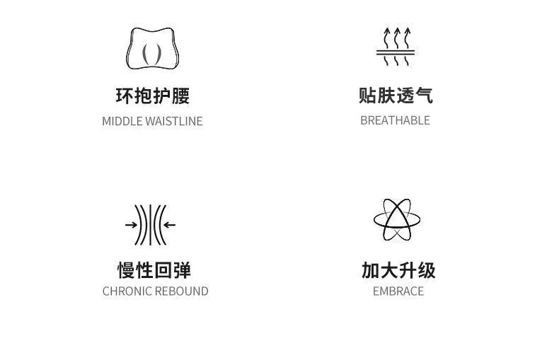 New memory foam car headrest can be customized LOGO headrest lumbar support waist pillow chair lumbar support