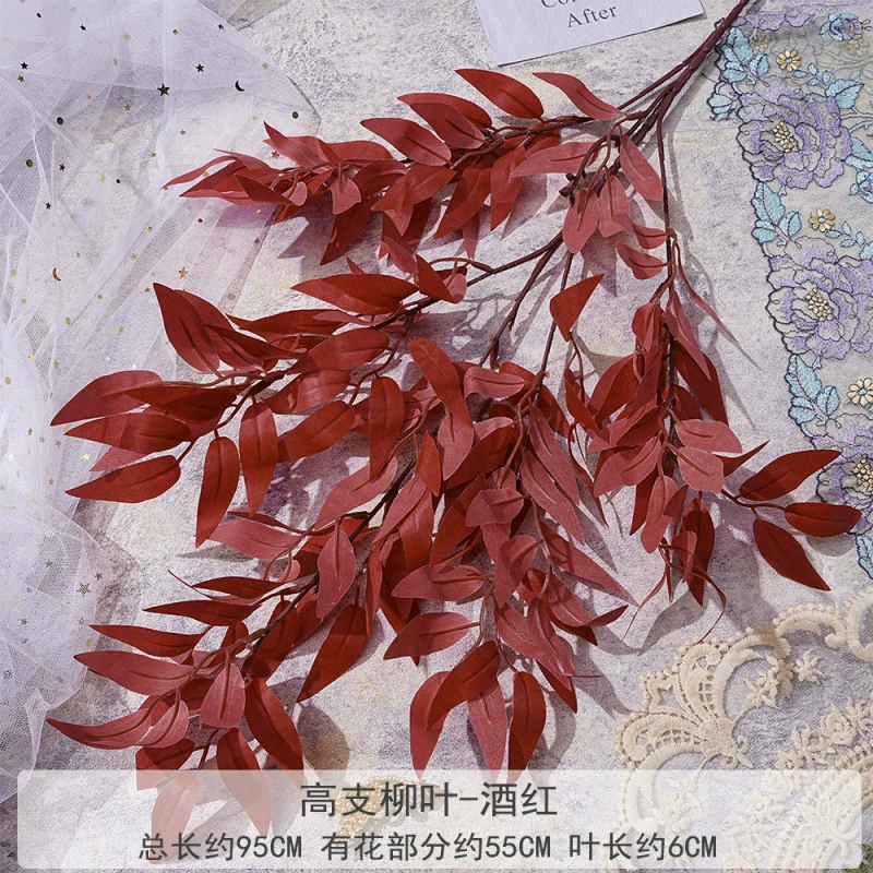 Fujiao New Year Flower Material Wholesale Simulation Flower Winter Qing You Gali Pomegranate Persimmon DIY Materials