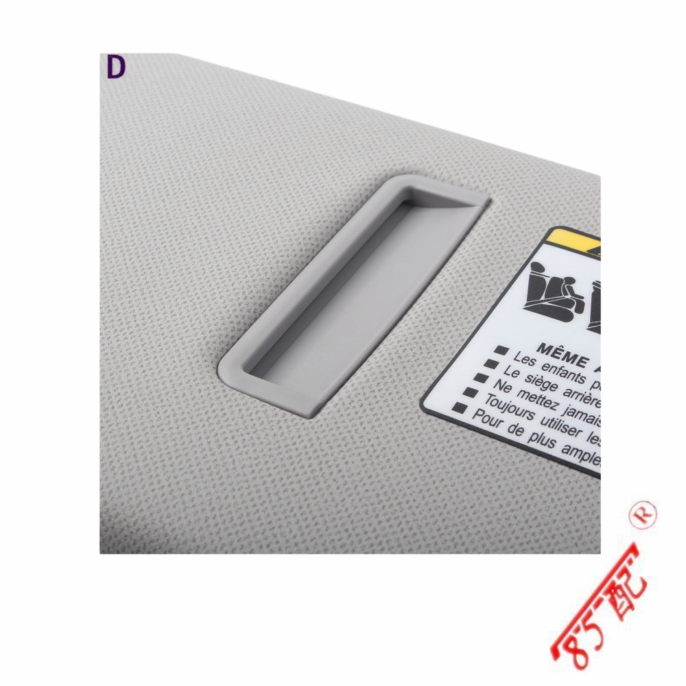 Gray Left Sun Visor 852103X000Tx Suitable for Hyundai Elantra 2011-2015