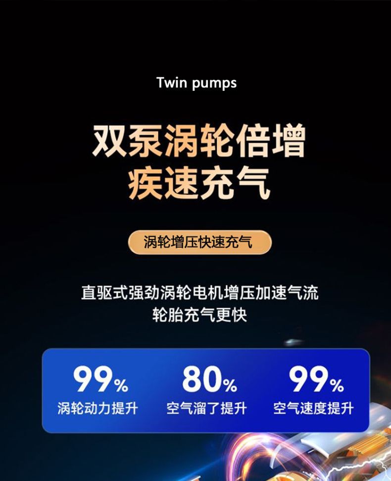 The New Car Air Pump Has a Minimum Batch of Electric Wireless Car Air Pump with Automatic Charging and Stop Ten Years of Warranty