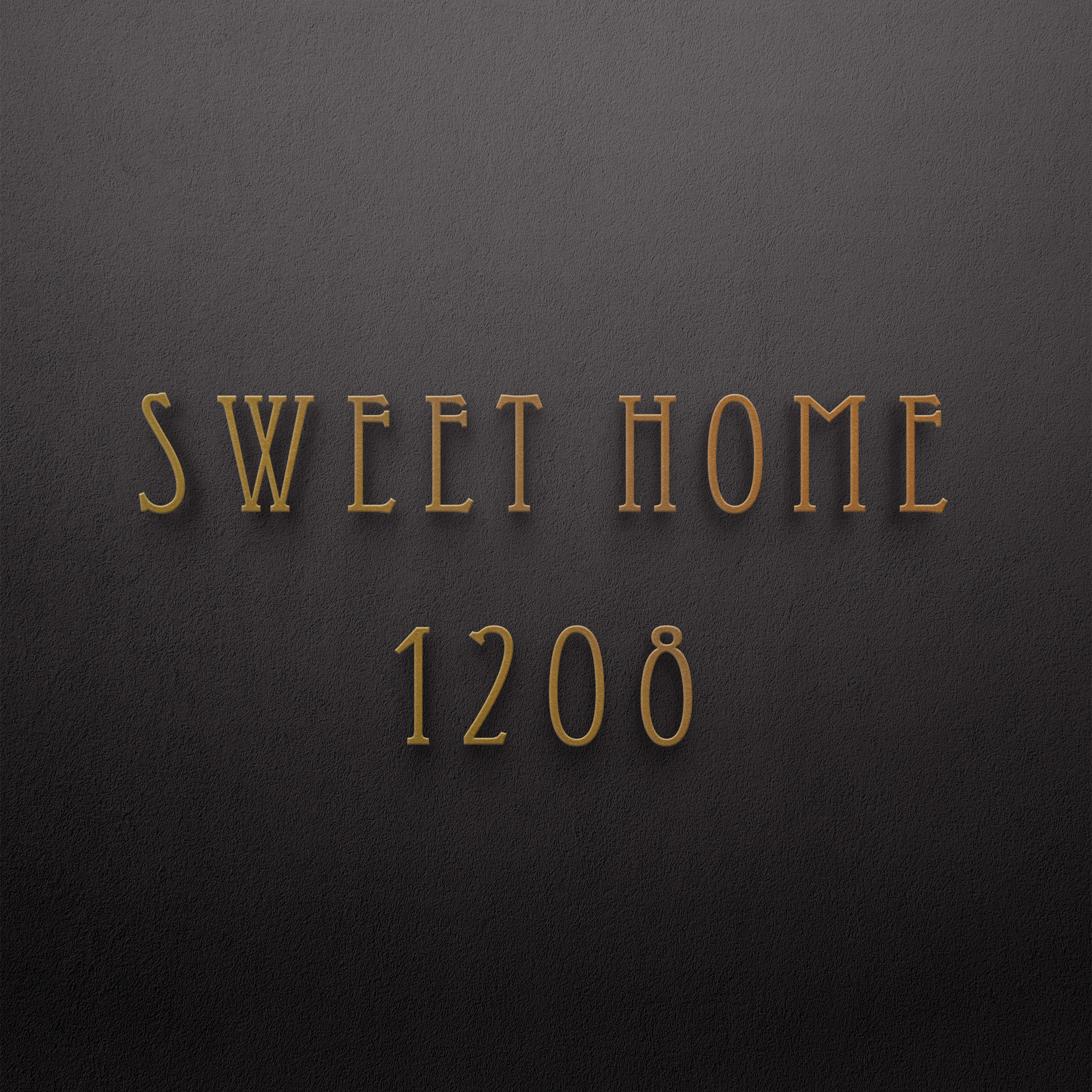 高档3D立体亚克力数字门牌号码水晶字英文字母创意酒店宾馆公寓房