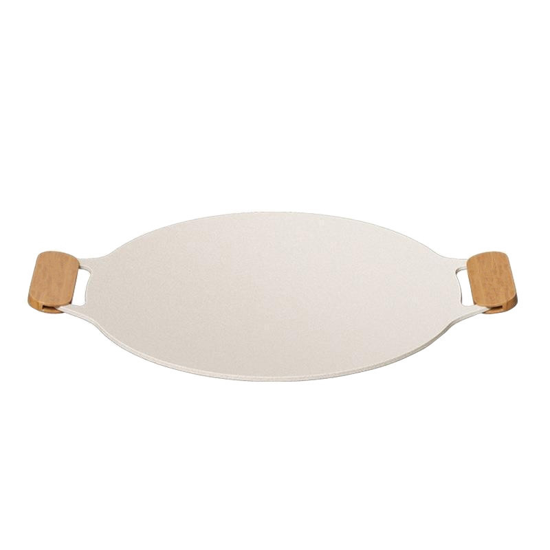 Bandeja de barbacoa para acampar al aire libre Hanle, estufa de casete sin humo para el hogar, plato de barbacoa antiadherente, molde para hornear de aluminio de hierro fundido de piedra médica