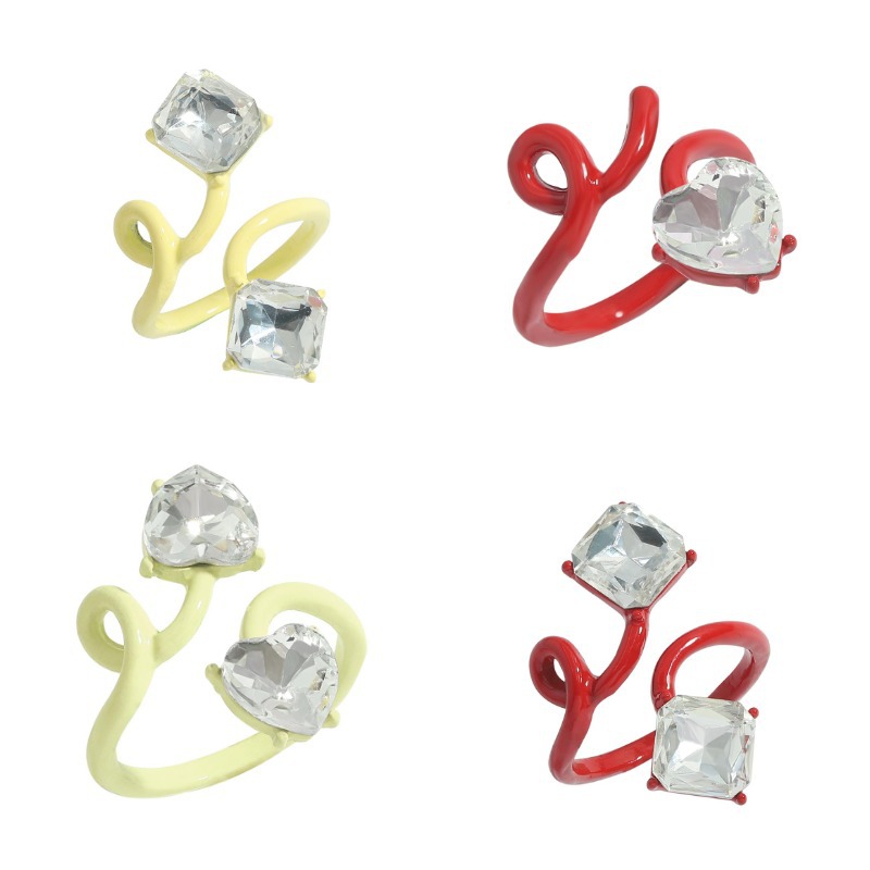 Fashion Geometric Diamond Tassel Earrings Wholesale Nihaojewelry display picture 15