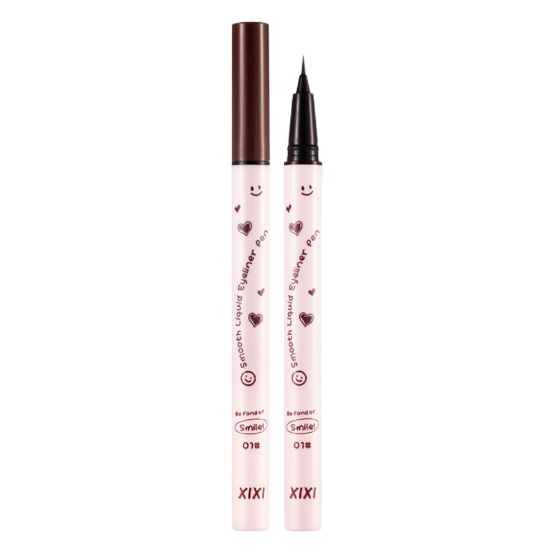 xixi Pear Flower Rain fine and smooth eyeliner pen very fine refill not easy to smudges novice beginners look good when getting started