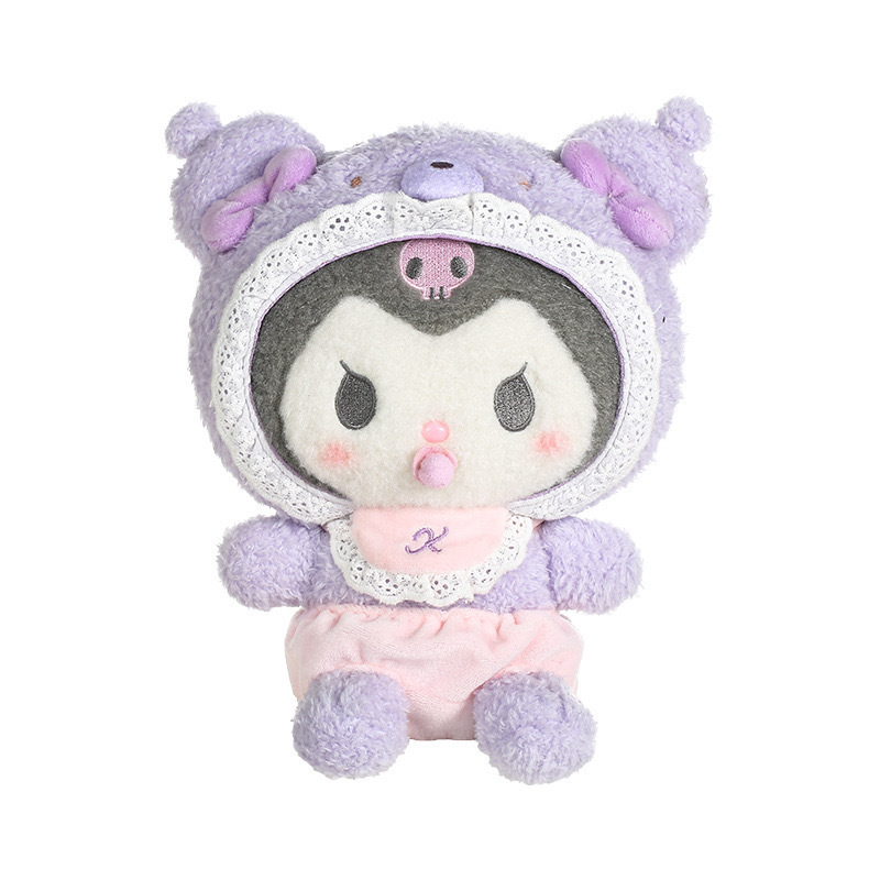 サンリオ ラテベア クロミメロディー シナモン犬 おしゃぶり ベビーぬいぐるみ ペンダント オーナメント ギフト|undefined