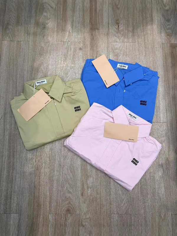 Miumiu缪缪•25ss早春新款高奢刺绣夹克衫外套|undefined
