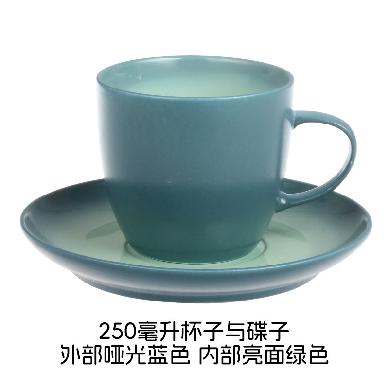 2色釉のモダンでシンプルなハイエンドスタイルの軽量磁器食器セット、耐久性があり、滑らかでお手入れが簡単です。|undefined