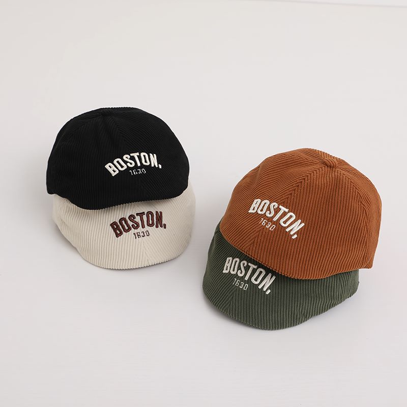 Sombreros infantiles primavera y otoño retrogrado ocio boina versátil bebé retro gorra de avance gorra de lengua de pato para niños y niñas image 1