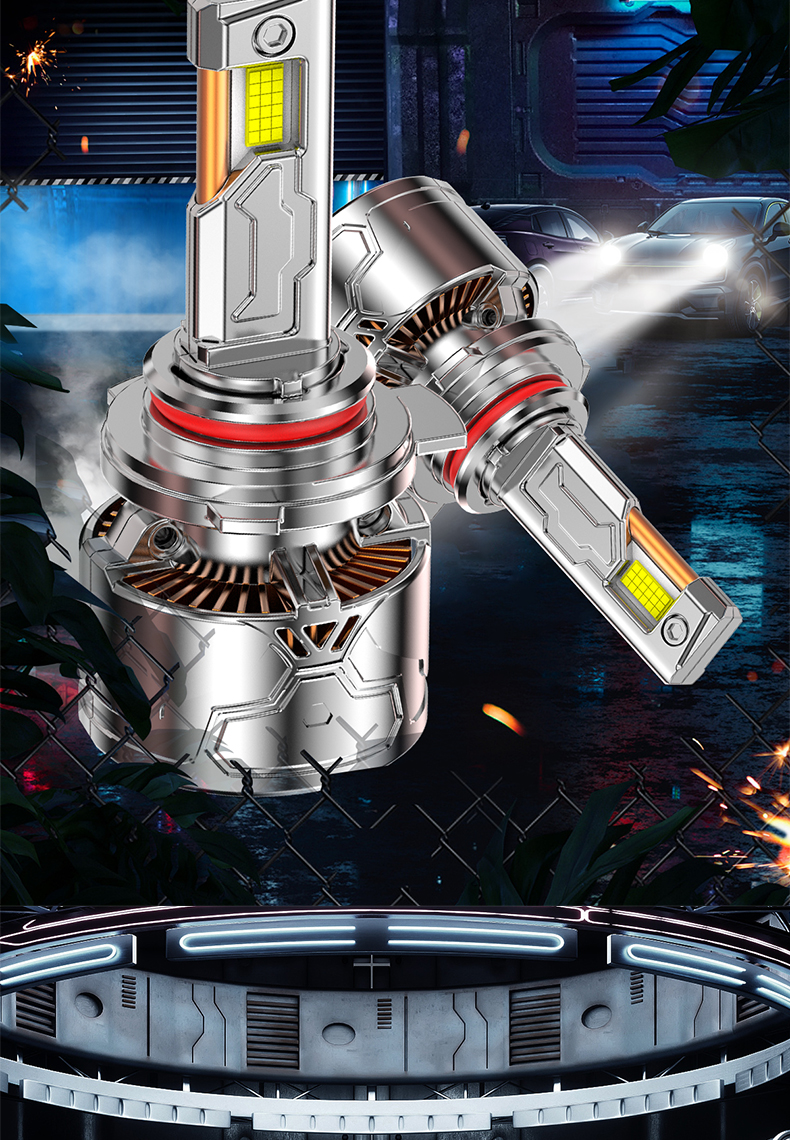 Suitable For Buick Excelle LED Headlights High Low Beam Strong Laser Modified Super Bright Car Light Bulbs_voghion.com