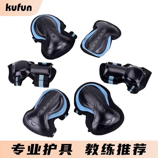 Roller Skating Protectors Knee Protectors Full-suit Skating Skates for Adults and Children Skateboard Protective suit Balance Car Self-propelled