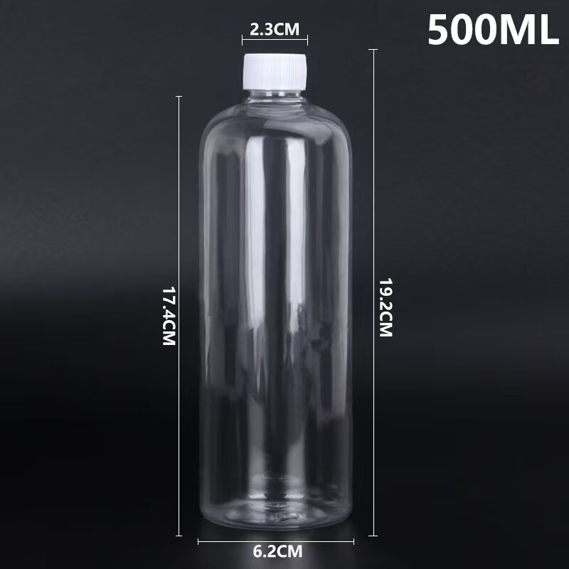 小口密封液体ボトル10 30 60 100ml透明プラスチックボトル白蓋サンプルpet分注ボトル|undefined
