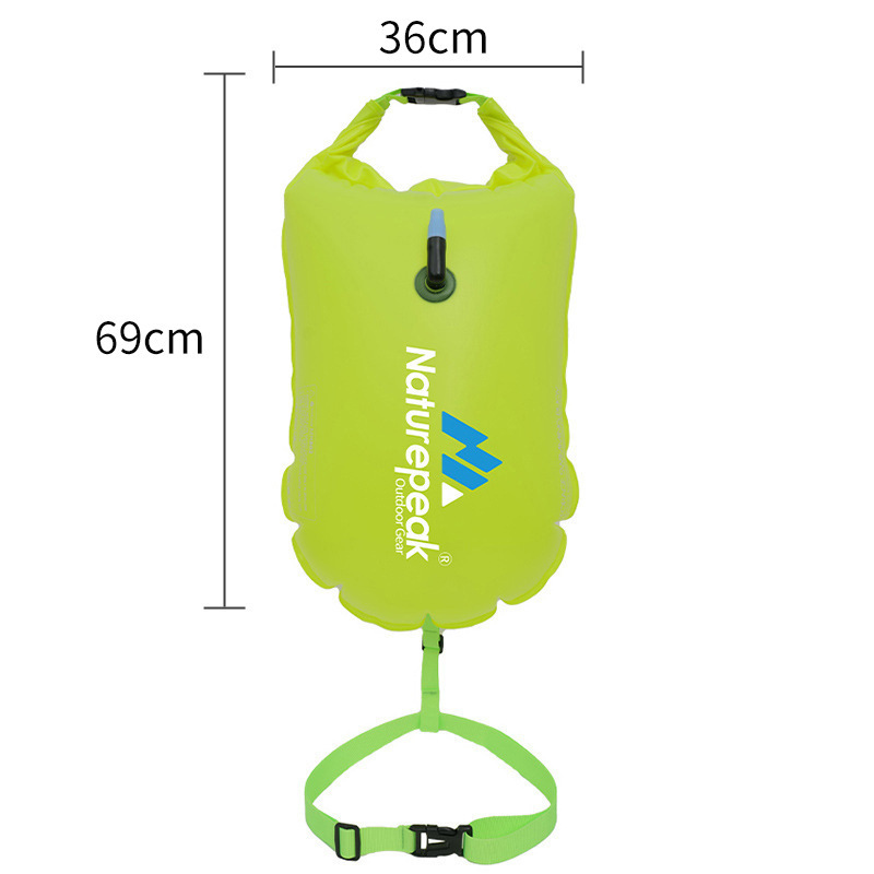 Fluorescent yellow belt storage