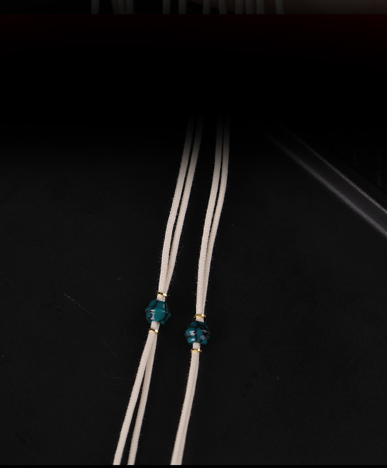 Imitation Turquoise Cord Stringing Wire Can Be Used for Thick Cords and Large Holes, Accessories for Bracelets, Spacer Beads, Necklace End Positioning Beads, and Accessories
