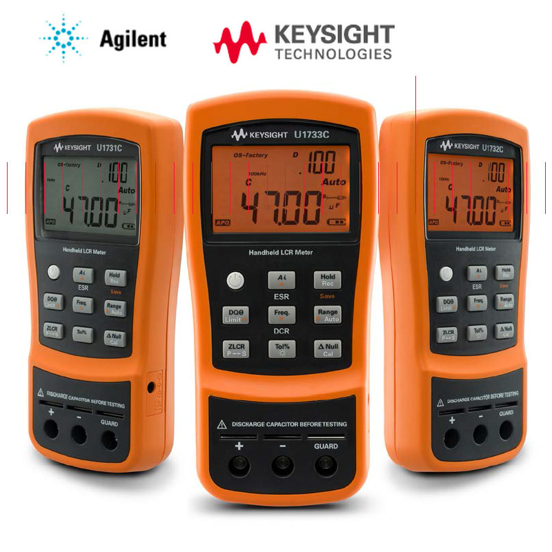 是德U1733C手持式LCR电桥表U1732C/U1731C/U1701B安捷伦电容表