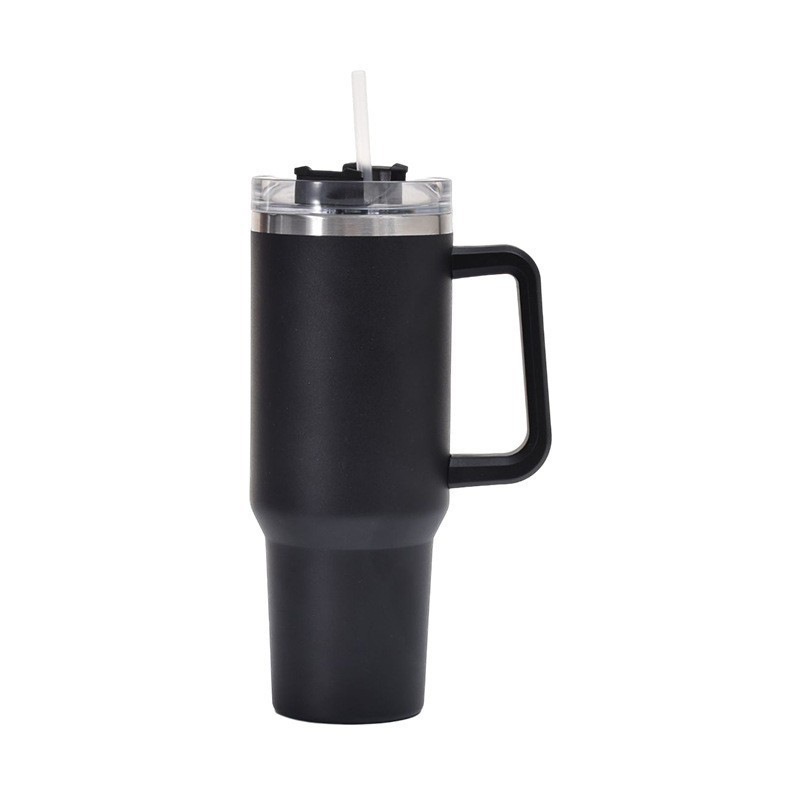Generación de 40oz de gran capacidad 304 taza de automóvil de acero inoxidable taza de hielo taza portátil de automóvil taza de vacío taza de mango