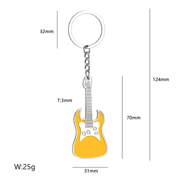 X-090 large guitar yellow