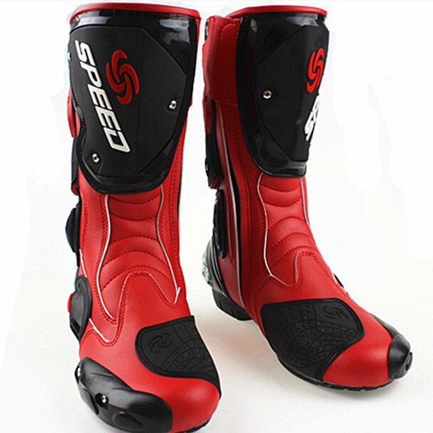 PRO-BIKE botas de montar en motocicleta botas largas para hombres zapatos de motocicleta resistentes a caídas botas de carreras todoterreno