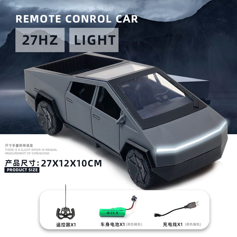 Tesisebo pickup control remoto coche de juguete grande resistente a caídas coche de carreras de cuatro vías coche deportivo coche de juguete para niños al por mayor