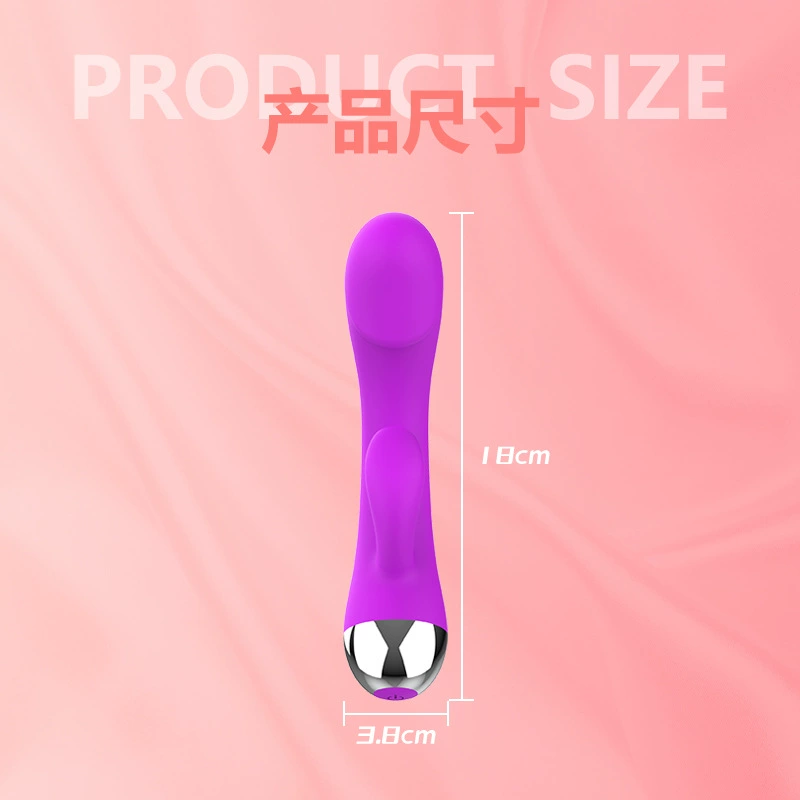 Женский силиконовый мощный вибратор AV, точечная стимуляция G-spot, массажный стержень, устройство для мастурации, бесшумное