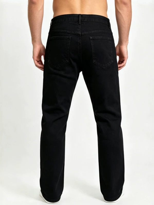 Jeans Rotos con Parches para Hombre, Mezclilla de Algodón, Elástico, Corte Ajustado, para Uso Casual