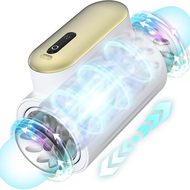 Mango masculino adulto telescópico giratorio de doble paso taza de avión dispositivo de masturbación para hombres juguetes sexuales para adultos hombres