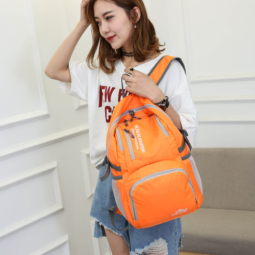 Outdoor new ultra-light portable folding backpack travel storage skin bag mountaineering travel sports backpack bag