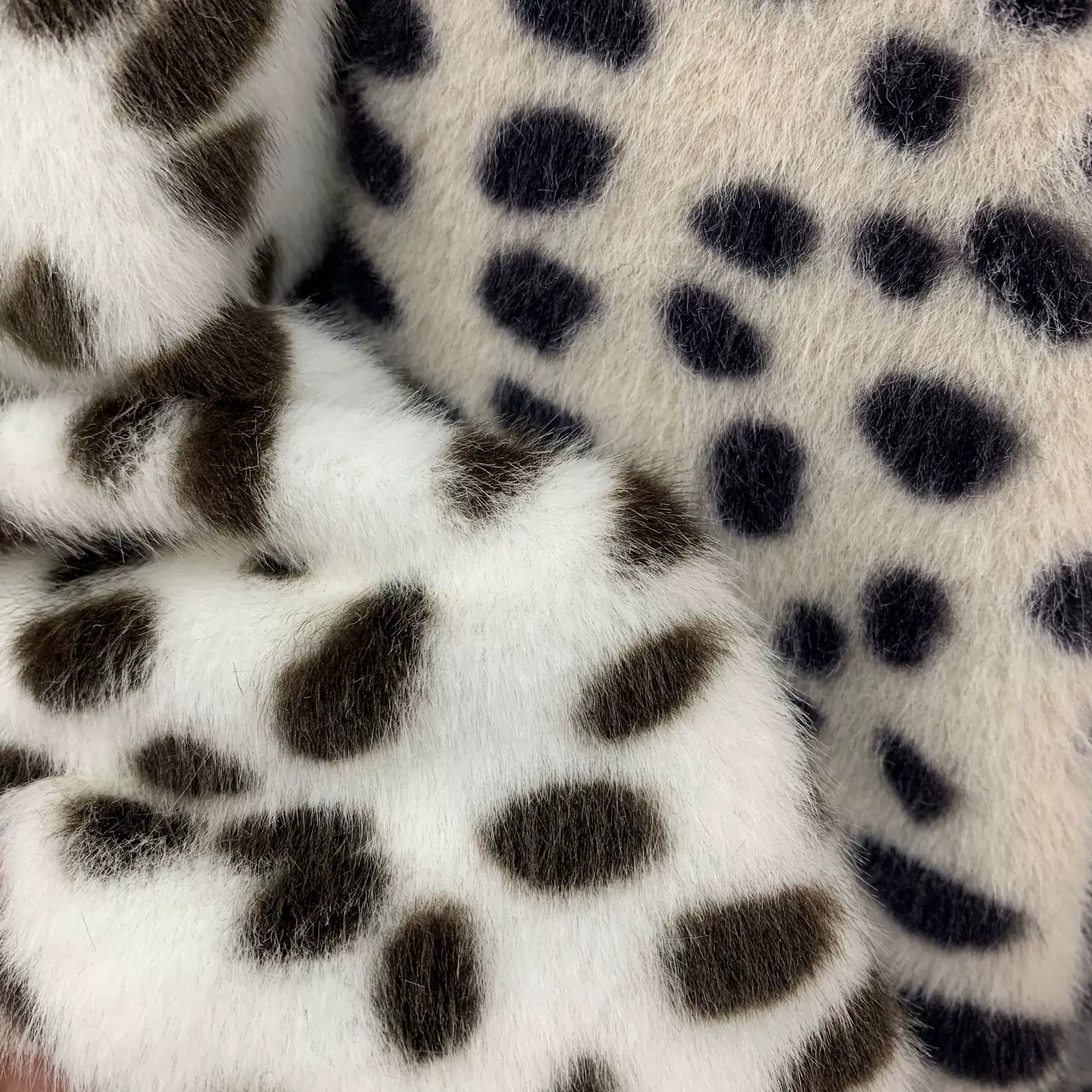 Новая ткань Coninee Velvet Print Leopard Jade Fox Euko Gold Mink с имитацией норки и меха кролика