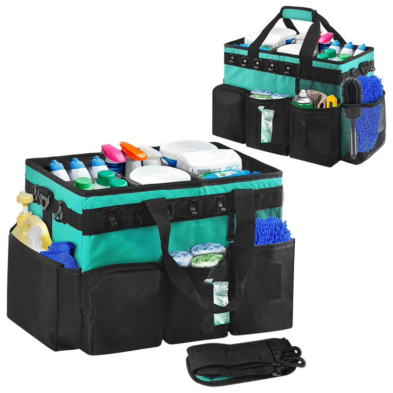 亚马逊现货新款清洁手提工具包保洁用品收纳袋Cleaning tool kit|undefined